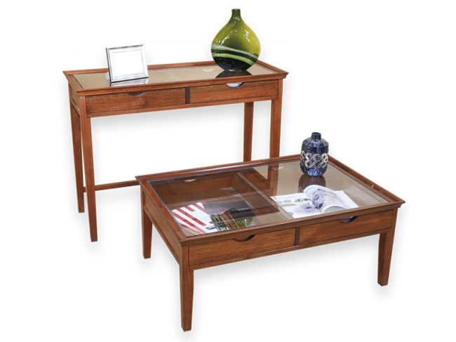 CONSOLA + MESA DE LIVING OLSSON